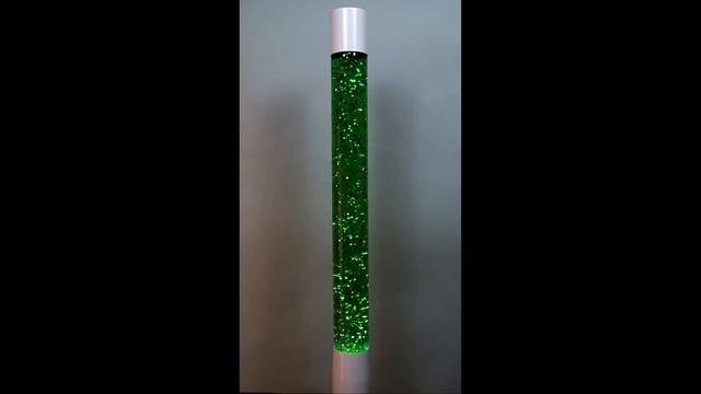 Лава-лампа напольная 123см Зелёная/Блёстки White (Глиттер) смотреть онлайн