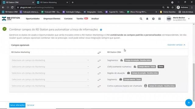 Integrar o RD Station Marketing - RD Station CRM смотреть онлайн