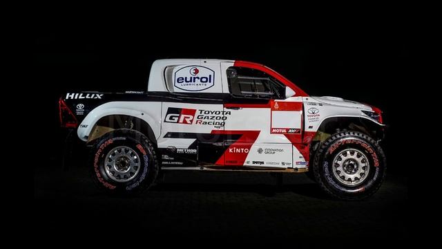 Toyota Gazoo GR DKR Hilux T1 Plus Dakar 22 Twin Turbo V6 3.5 смотреть онлайн