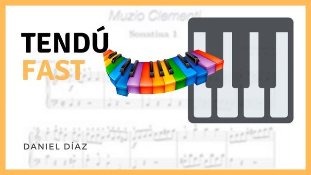 TENDÚ FAST (Clementi) - Classical Music For Ballet Class