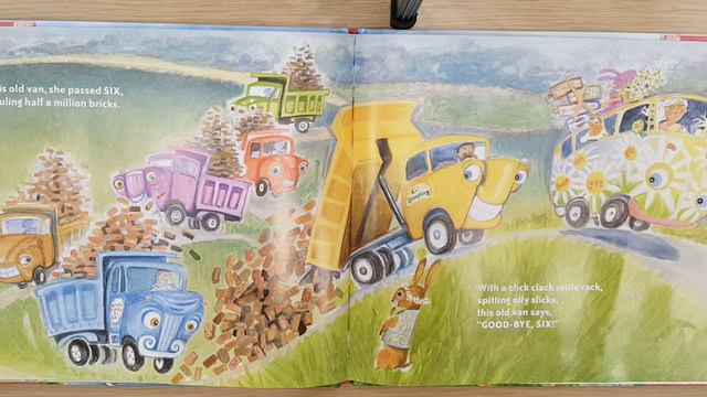 Children's Books Read Aloud - This Old Van by Kim Norman. Sung to the tune of 'This Old Man.' смотреть онлайн