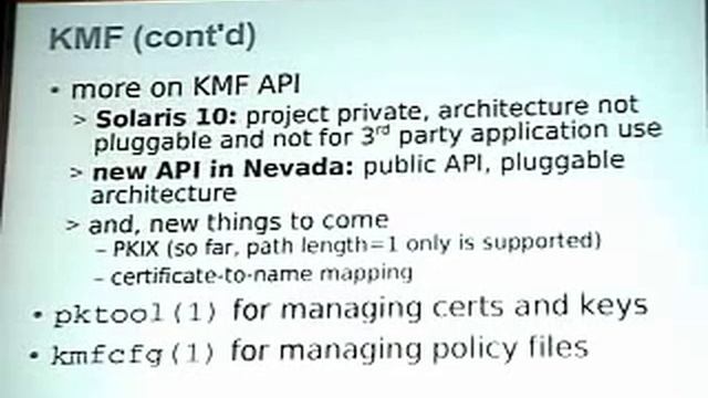 New Security Features in OpenSolaris смотреть онлайн