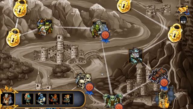 Royal Offense Walkthrough for Goblin Cave and Vampires (Steam) смотреть онлайн