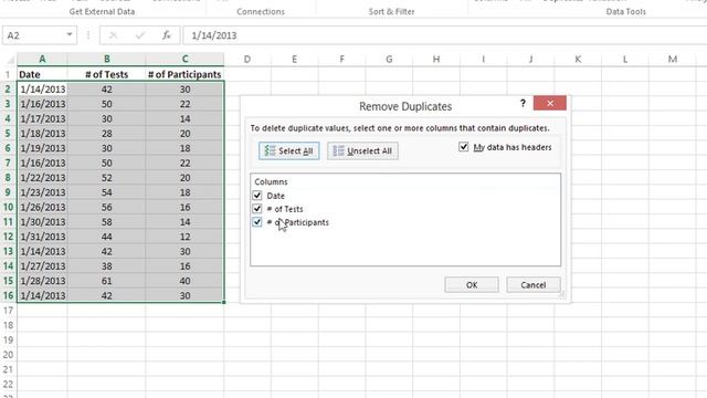 How to Eliminate Duplicate Rows in Microsoft Excel : MS Excel Tips смотреть онлайн