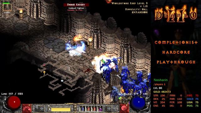 [D2 #30] Diablo 2 Completionist Hardcore Playthrough - Nesharin's Fate смотреть онлайн