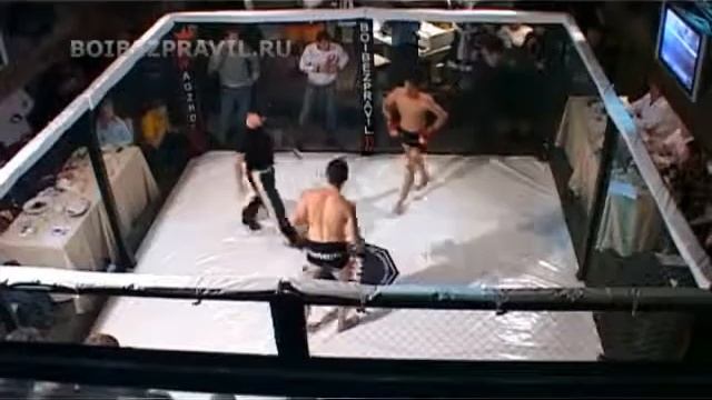 ММА - Fight Boxing рейтинговый турнир Клетка 23.02.2010 М.Омаров vs М.Серов смотреть онлайн