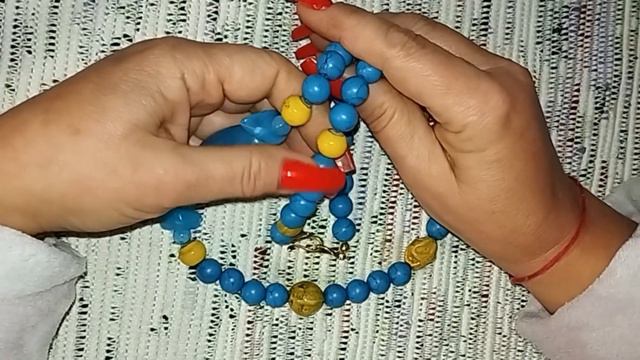 DIY. Бусы "Акцент" из коллекции "Море и Солнце". смотреть онлайн