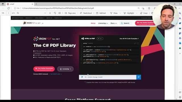 A Comparison of HTML to PDF Conversion in IronPDF & QuestPDF смотреть онлайн