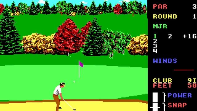 World Class Leader Board - Old School PC Game (mjricho) смотреть онлайн