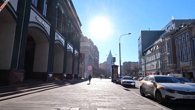 Москва. В центр по основным улицам. Часть 1. Новая Москва, лучшее в Москве
