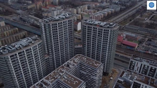 Warszawa I Warsaw I Bliska Wola Tower I 03.2022 I Warsaw Constructions I 4K