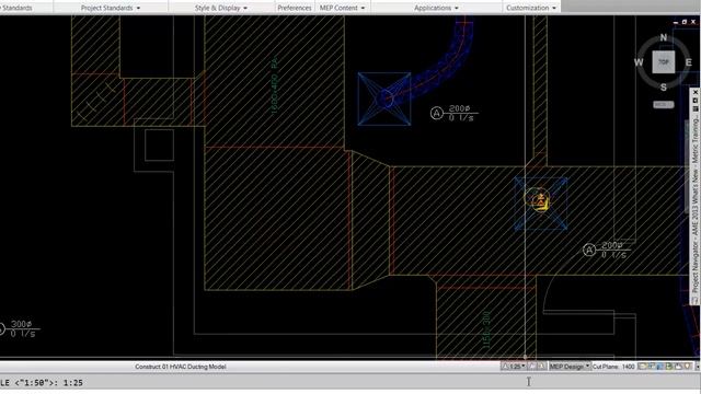 AutoCAD MEP 2013 Hatch Display Components Enhancements смотреть онлайн