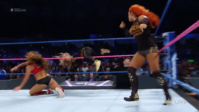 Becky Lynch & Nikki Bella Vs. Alexa Bliss & Carmella: SmackDown LIVE, Oct. 4, 2016