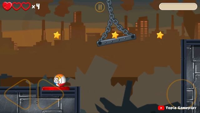 Red Ball 4 - Tomato Ball vs Beach Ball vs Bowtie Ball - All Levels - One Lives - Gameplay Volume 3 смотреть онлайн