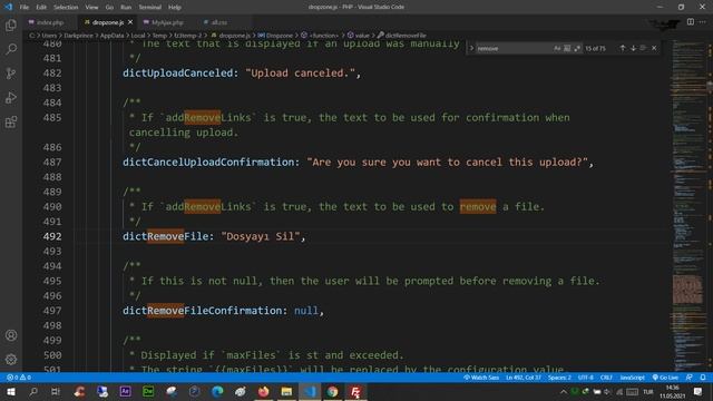 PHP Ders 175 Dropzone JS ile Sürükle Bırak Dosya Yükleme смотреть онлайн