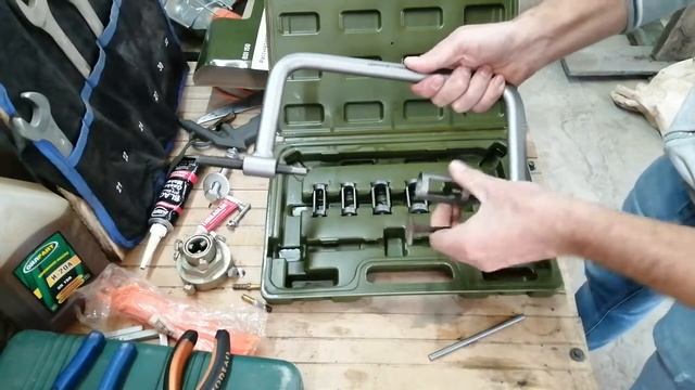Рассухареватель клапанов струбциный. смотреть онлайн
