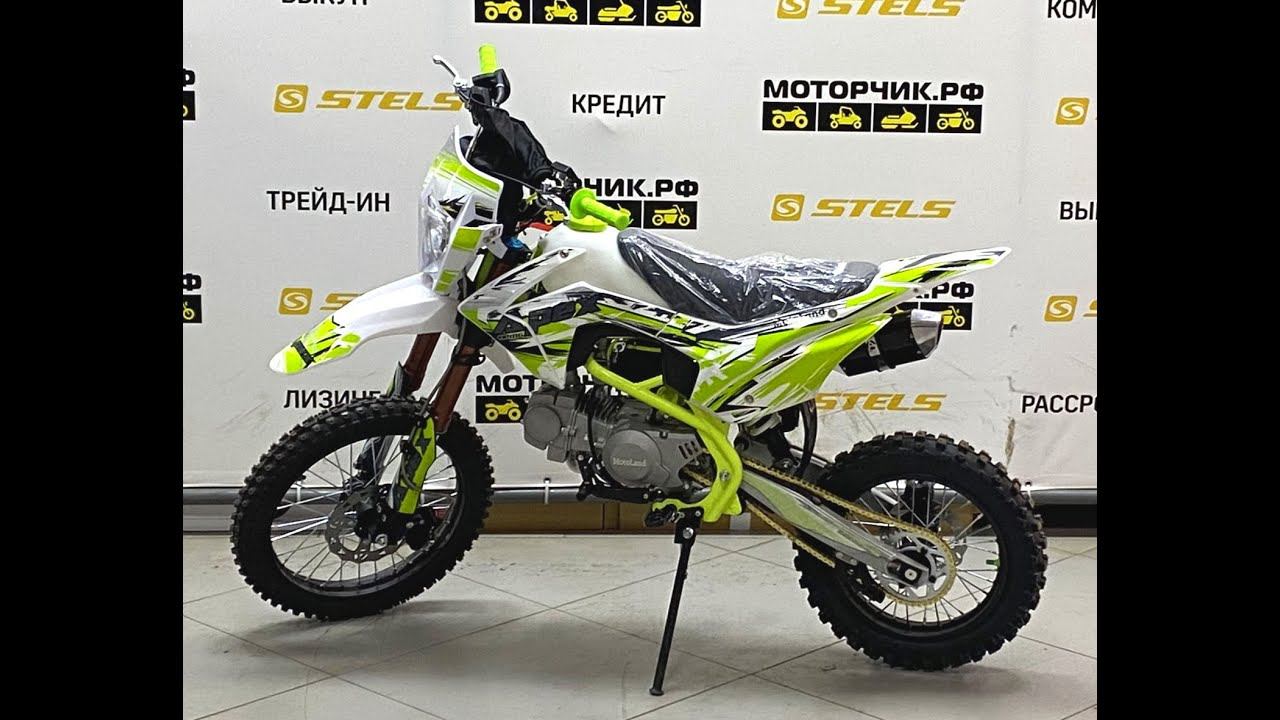 Мотоцикл MotoLand Кросс 125 APEX125 смотреть онлайн