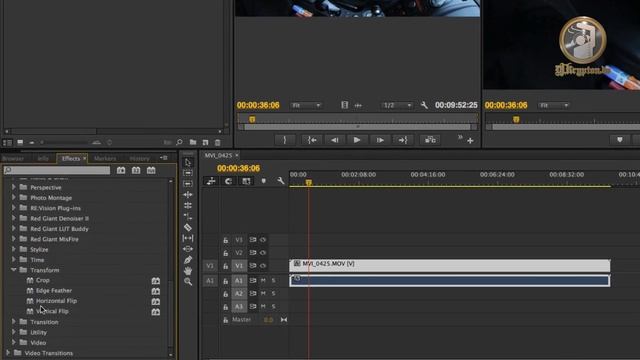 Premiere 100+.  018 Как "Отзеркалить" (Перевернуть Горизонтально) Видео? смотреть онлайн