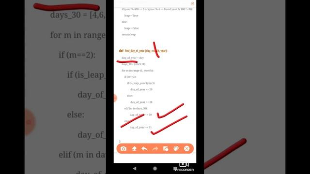 python program to find which day of year a date is смотреть онлайн