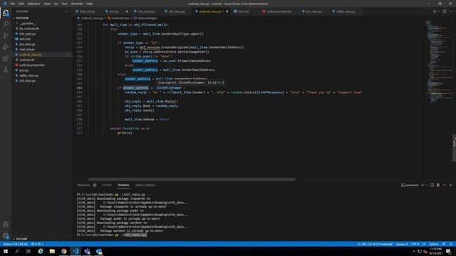 Auto acknowledge to outlook mail using python | TECHOPS COMMUNITY SL смотреть онлайн