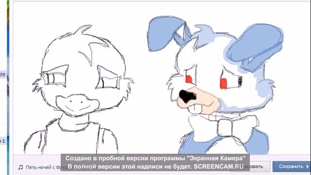 Живое Граффити"Пять ночей с Фредди" смотреть онлайн
