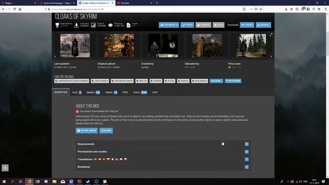 Рассказ о Nexus mod manager смотреть онлайн