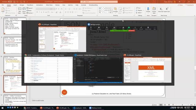 CSE 316 - Fundamentals of Software Development: JSON and AJAX смотреть онлайн