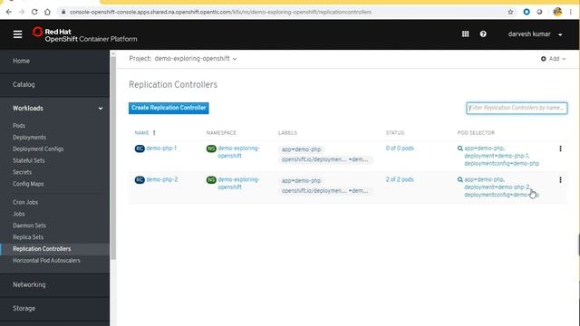 Exploring OpenShift (OCP 4) Web-UI смотреть онлайн