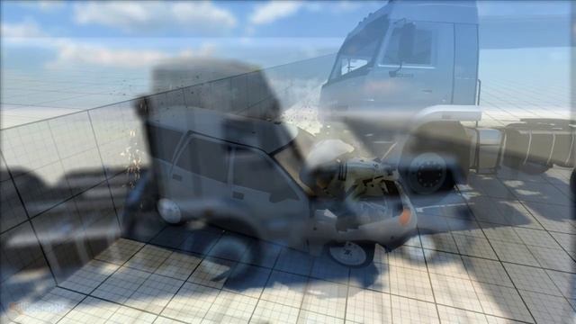 КРАШ-ТЕСТ ВАЗ-2111 (BeamNG)