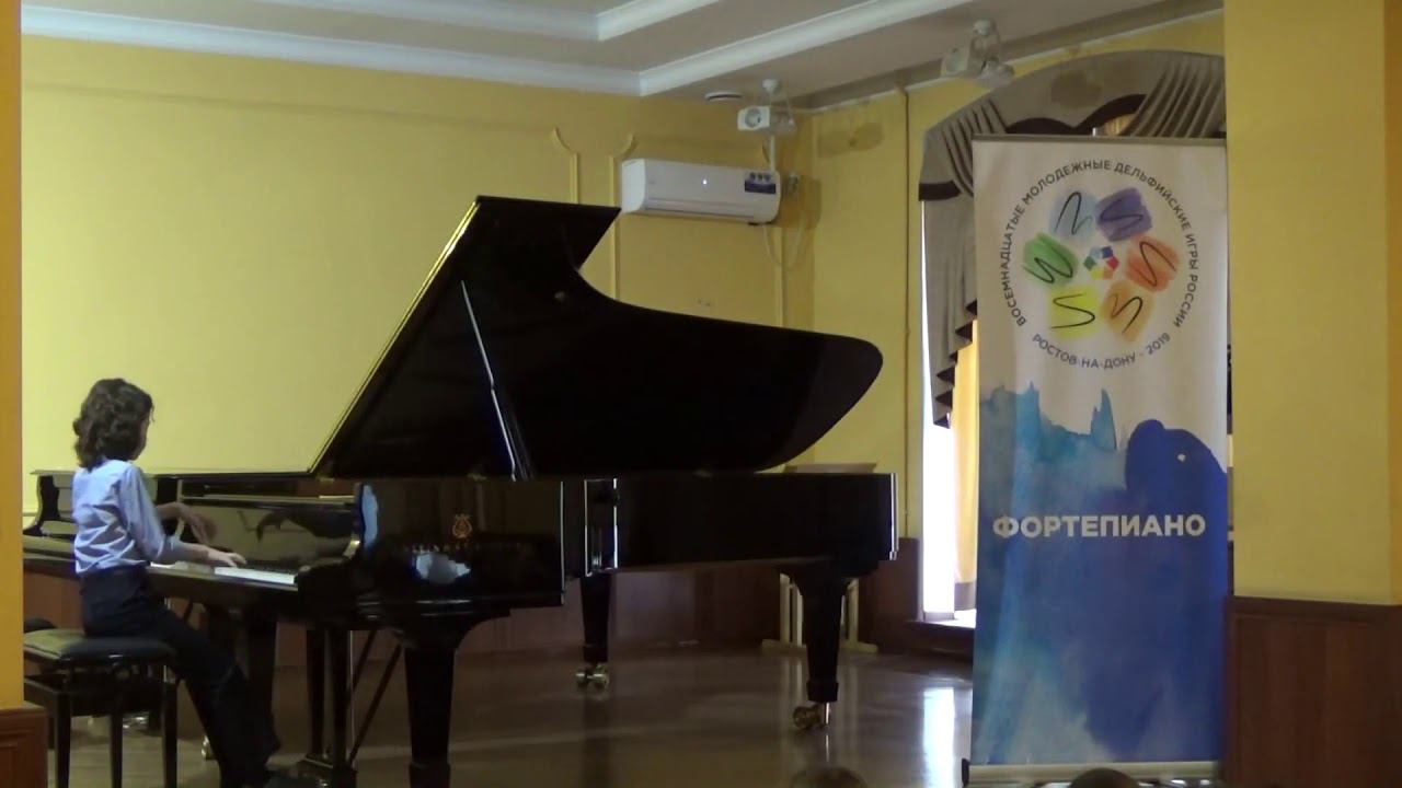 С.Рахманинов Этюд-картина g-moll op.33. исп Чепкин Иван,11лет смотреть онлайн