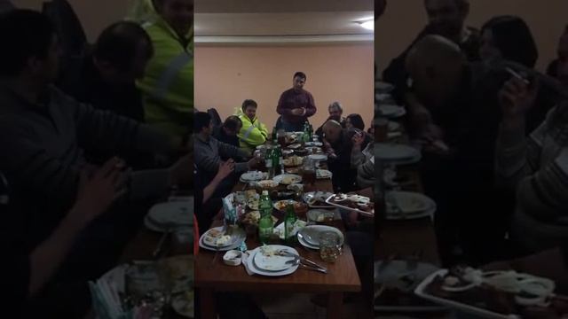 Traditional Georgian toast Tsalka, Georgia смотреть онлайн