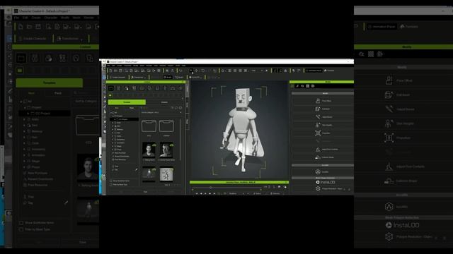 Blender to Character Creator to Blender to Character Creator/Iclone Workflow. смотреть онлайн