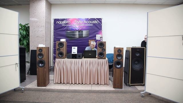 Noosfera Master @ Styleacoustic Tango 861TX @ Российский High-End 2022 смотреть онлайн
