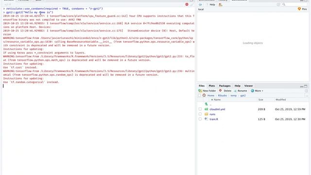 Using OpenAI’s GPT-2 in R смотреть онлайн
