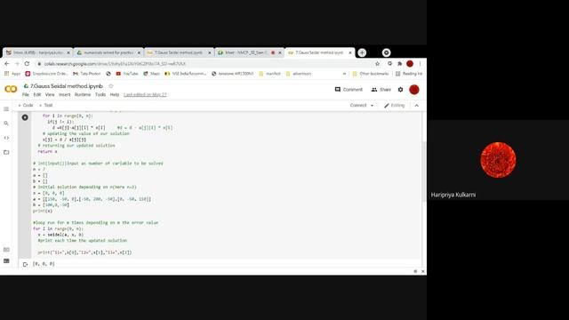 Gauss Seidal Method-Electrical application-python coding смотреть онлайн