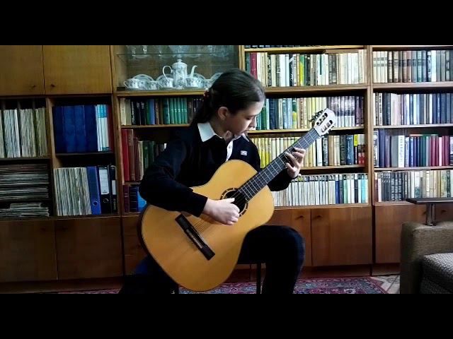 Филатова Ярослава. А. Барриос – Сюита "Собор" 1 часть. смотреть онлайн