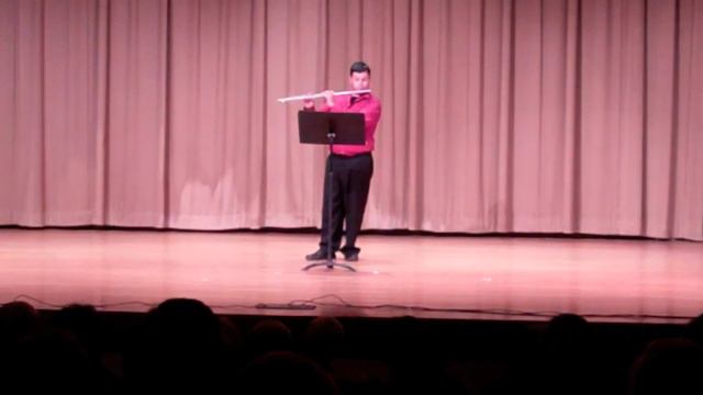 Nicholas Fitton Performing Debussy's "Syrinx" смотреть онлайн