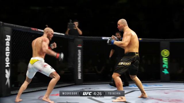 Conor McGregor vs. Glover Teixeira (K1) | EA Sports UFC 4 - K1 Rules смотреть онлайн