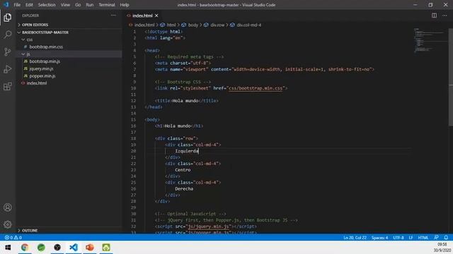 Diseño Web con Bootstrap смотреть онлайн