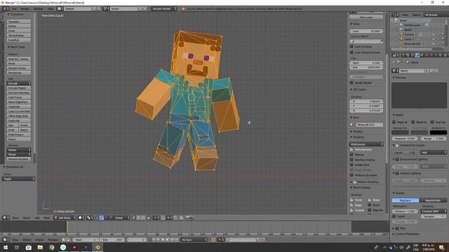Minecraft 3D Diorama смотреть онлайн
