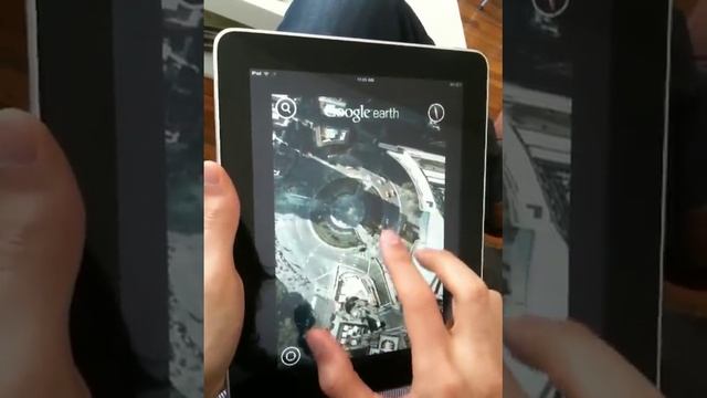 Goole Earth on the iPad at delardogallery.com смотреть онлайн