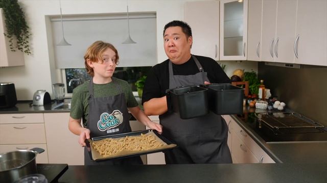 Tester Viral TikTok Mad: Pasta Chips i Airfryer og Ovn opskrift | GoCook by Coop смотреть онлайн