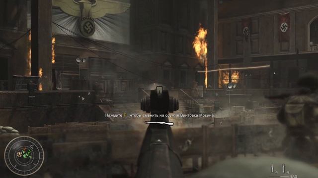Прохождение Call of Duty: World at War - Миссия 15 "Крах". (Без комментариев) смотреть онлайн