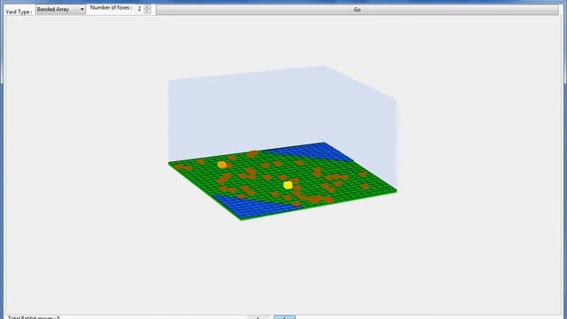 Java 3D Two-Point Perspective Fox and Rabbit Game смотреть онлайн