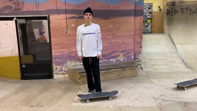 Как делать Fakie Backside 360? Урок по скейтбордингу