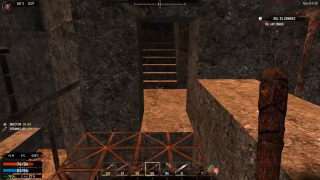 LOW SECURITY PRISON! | Ravenhearst | 7 Days To Die A16 | Part 3 смотреть онлайн