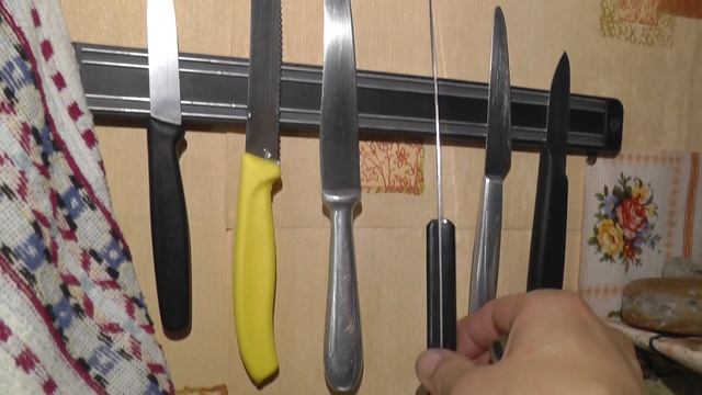 Про магнитные держаки для ножей. Магнитный держатель на кухню смотреть онлайн