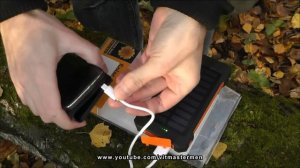 Power Bank с солнечной батареей 10000mAh