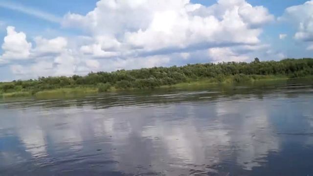Катание на лодке по реке Томи смотреть онлайн