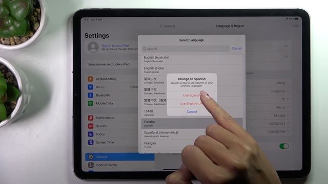 How to Change the System Language on the iPad Pro 11'' 2022 смотреть онлайн